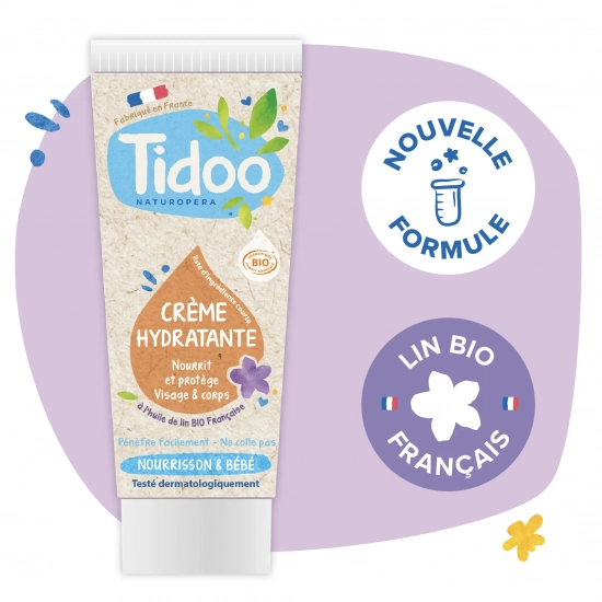 Crème hydratante et nourrissante bio 100ml