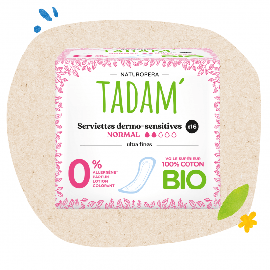Serviettes ultra fines Dermo-sensitives