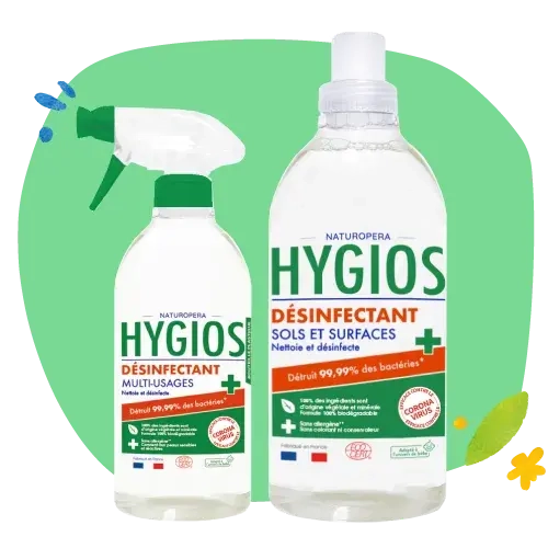 Kit désinfection HYGIOS pour la maison