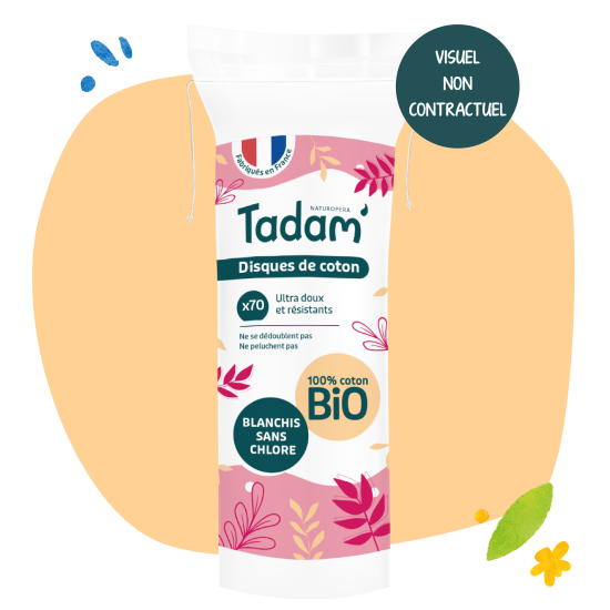Disques de cotons 100 % Bio