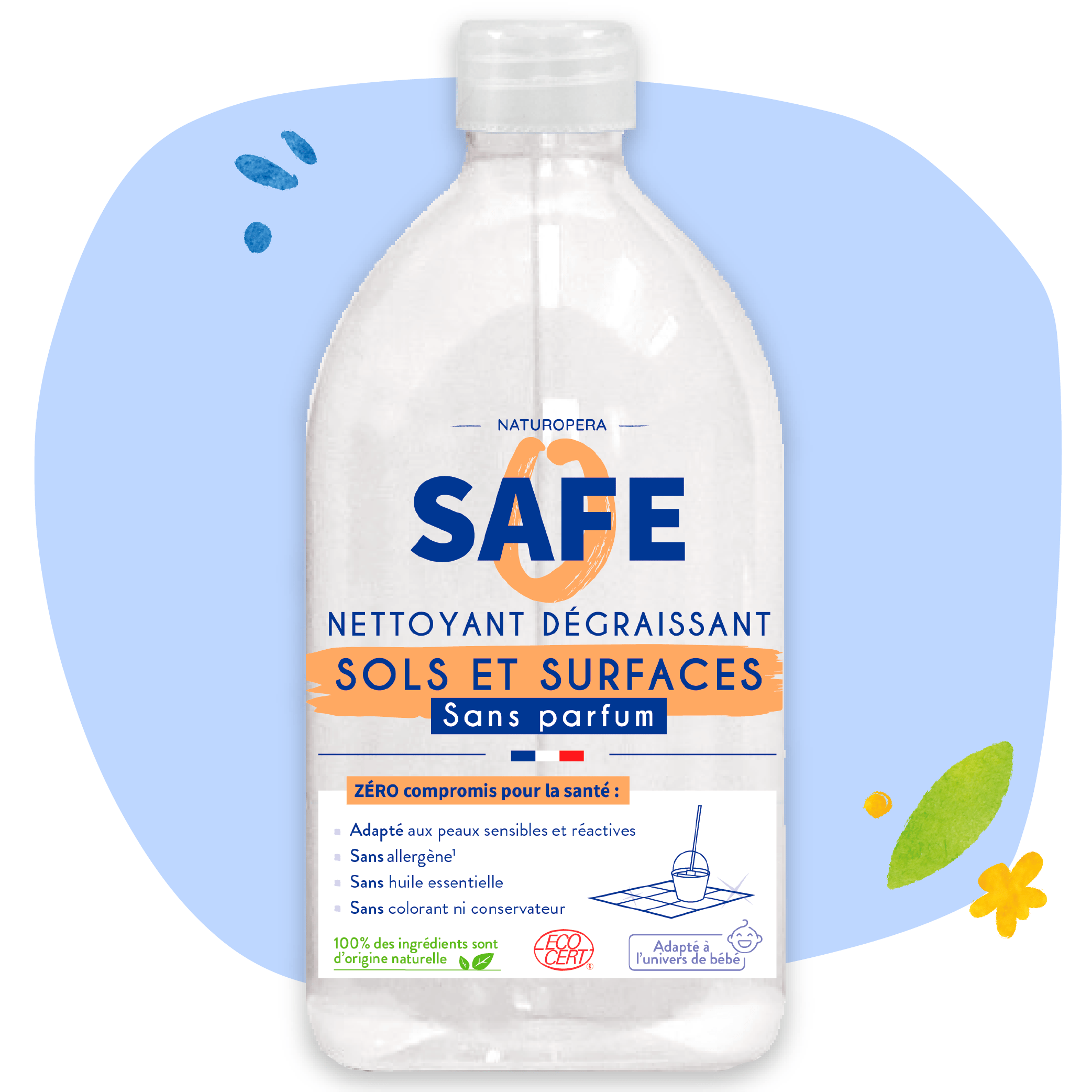 Nettoyant Surfaces & Sols YOU FAMILY - YOU Puissant naturellement