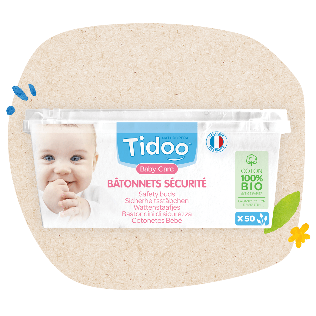 Dodie batônnets coton-tige avec embout sécurisé - Toilette de bébé