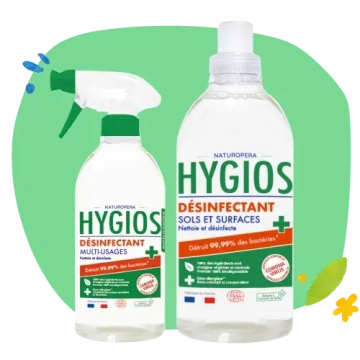 Kit désinfection HYGIOS pour la maison Kit désinfection HYGIOS pour la maison
