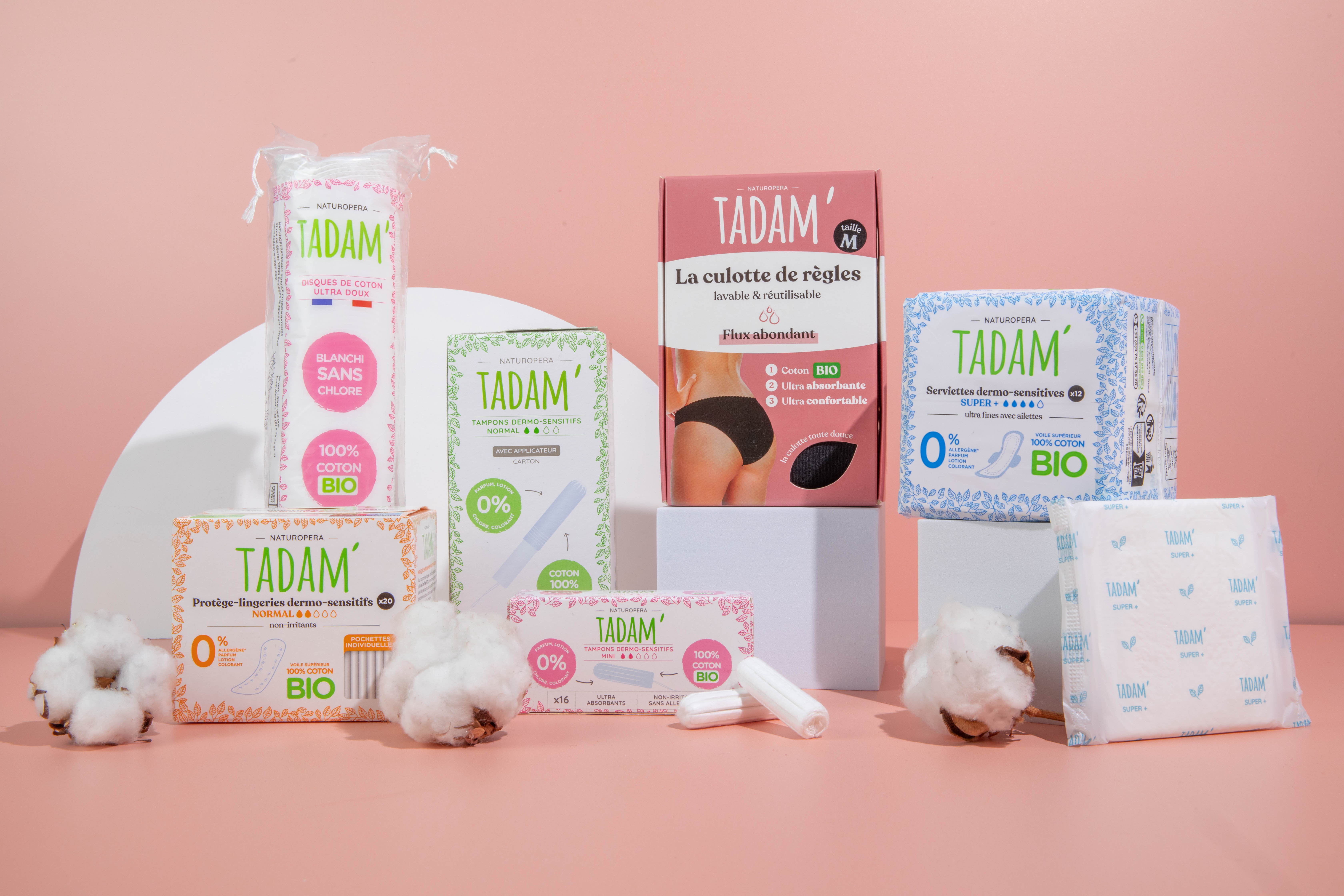 Tidoo Care Maxi Carrés Bébés En Coton Bio 50 Pièces